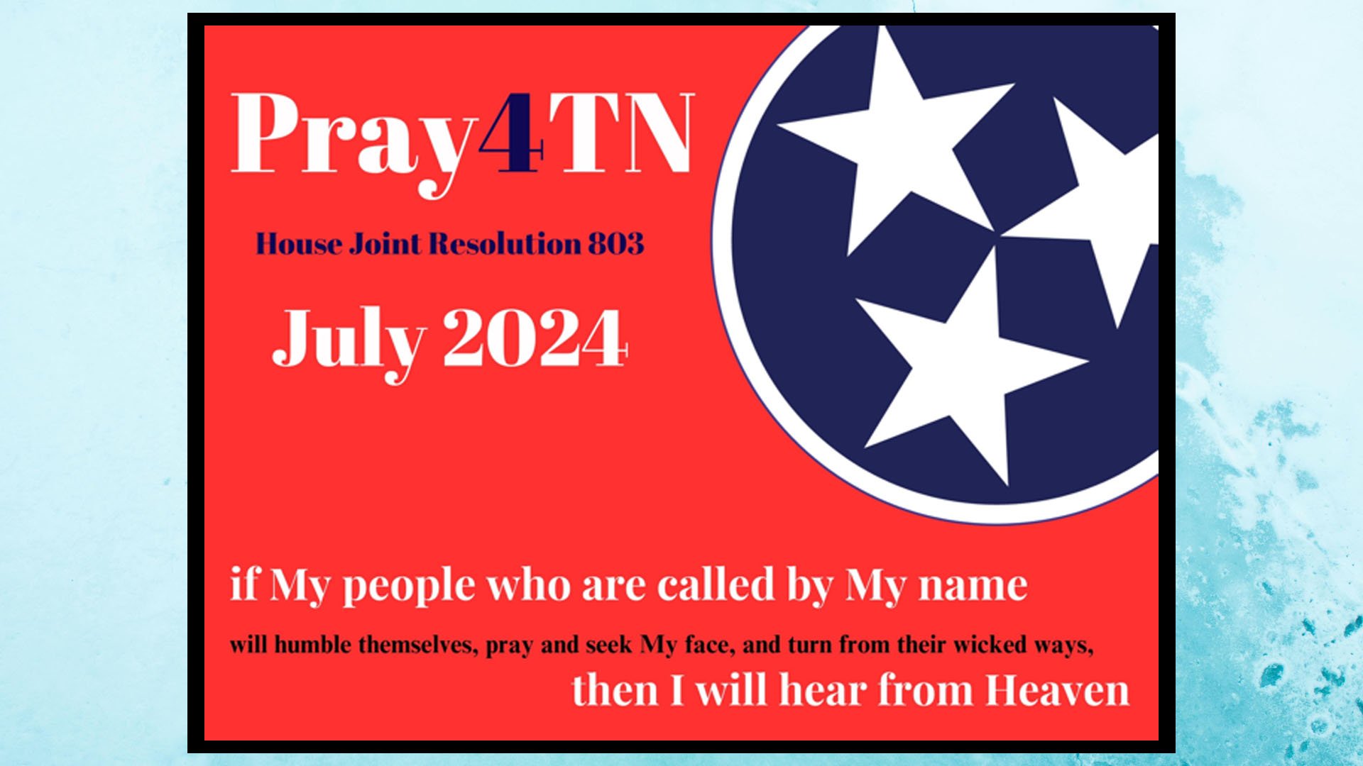 Pray4TN July 2024